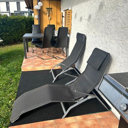 Ferienhaus Veronika mit 2000qm Garten und Bergblick Unterammergau Exterior foto